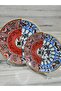 Handmade 12-Piece Porcelain Cake and Serving Plate Set for 6 People Nora Series - 2
