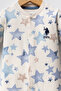 U.S. Polo Assn Baby Boy Cream Romper - 2