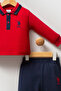 Baby Boy Winter Regular Fit Red Baby Set Usb2575-C-V3 - 2