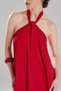 Women's Tie Detailed Backless Design Long Dress - 6