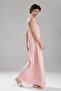 Women's Tie Detailed Backless Design Long Dress - 4