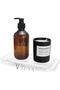 Tuva - Transparent Plexiglass Modern Premium Design Soap Dish Shampoo Dispenser Bathroom Organizer Organizer Sink - 2