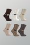Women's Multicolored Cotton Socks 6 Pack