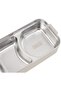 304 Stainless Steel Meal Container Rectangular Double Layer Meal Container Student Portable Meal Container - 3