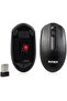 Amaze+ Wireless Optical Mouse 2.4GHz, Black - 2