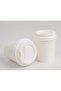 Disposable Paper Coffee Cups 4 oz. with Lids (50 Cups per Pack)