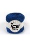 Lot of 4 X 100Gr Skeins Ice Yarns Linen Viscot (30% Linen 34% Cotton) Yarn Blue
