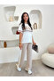 Striped Modal Fabric Stretch Cotton Comfortable Daily and Stylish TOP AND BOTTOM SUMMER TRACKSUIT SET - 4