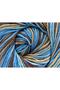 8X50Gr. Lorena Print Acrylic, Cotton Brown, Blue Tones, Beige Summer Yarns, Cotton, Batik Dese - 2