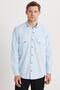 Regular Fit Relaxed Fit Double Pocket Sports Collar Denim Shirt - 4