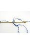 Lot of 4 X 100Gr Skeins Ice Yarns Linen Viscot (30% Linen 34% Cotton) Yarn Blue - 3
