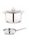 Held 26 cm Steel Cookware Deep Pot-Steel Pan Sc Ha Fer