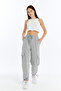 Women's Premium Cargo Pocket Jogger High Waist Parachute Fabric Sweatpants