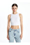 Rmz Gi̇yi̇m Farkiyla Zero Roba Collar Textured Women's Crop - 2