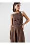 Lcw Vision Brown Halter Neck Modal Blend Women's Undershirt