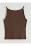 Lcw Vision Brown Halter Neck Modal Blend Women's Undershirt - 6