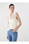 Esvab • Modern & Distinctive Devrik Roba Collar Openwork Women's Knitwear Undershirt - 2