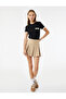 Short Sleeve Crew Neck Modal Blend Fleto Pocket Detail T-Shirt - 2