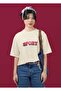 Men/Women Sport Transfer Printed Round Neck Short Sleeve T-Shirt - 2