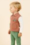 Baby Boy Camper Polo Collar 2-Piece Seasonal Suit Bottom-Top Long Sleeve 6-9-12-18-24Months - 2