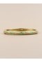 Ismeria Mint Green Patterned Enamel Vintage Handcuff Bracelet - 5