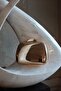 Women's Gold Metal Flat Chain Shoulder Bag