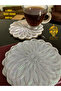 Presentation Napkin, Cocktail Napkin Coffee Side Presentation Coaster 6 Pieces Presentation Napkin Pearl Color