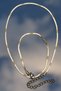 Steel Italian Crushed Spiral Engraved Necklace 2 mm Gold Color |   Non-Blackening, Unisex, 2 Years Warranty - 2