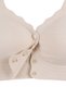 Laser Seamless Covered Front Clasp Bra Bustier Without Underwire - 5