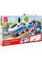 Wooden Passenger Train Set Toy 26 Pieces - 5