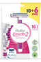 Schick Exacta 2 Sensitive Disposal Razor for Women 16-Pieces