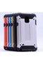 Galaxy Note 4 Compatible - Case Double Layer Armor Tank Crash Military Cover - Red - 2