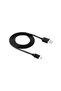 Micro USB to USB data and charging cable, 1m, black