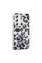 متوافق مع هاتف Galaxy A25 - غطاء حماية منقوش بنمط Mep - رمادي ليوبارد - T36850 - 6