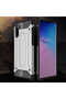 Galaxy Note 10 Compatible - Dual Layer Armor Tank Crash Military Cover - Gray - 2