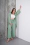 Women's Kimono Pants Suit Woven Viscose Fabric - 6