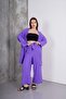 Women's Kimono Pants Suit Woven Viscose Fabric - 7