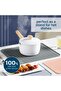 (2 Pack) Silicone Dish Drying Mat|Non-Slip Quick-Drying Drainer Mat for Kitchen Sink, Heat Resistant - 6