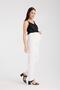 Karin Tape Maternity Wide Leg Waist Adjustable Fabric Pants