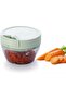 Manual Vegetable Cutter & Garlic Masher, Multifunctional Food Chopper for Meat, Veggies & More - 3