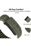 Whoop 4.0 Band | Nylon Sports Loop Replacement Band| Dark Blue (Strap only, Tracker not included) - 6