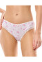 3 Pack Printed Lace Trim Brazilian Briefs - 7