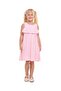 Schiffli Sleeveless Dress with Crew Neck