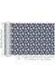 Aramny Silk Fabric, Blue and White Floral Design, Perfect for Jalabiya Makhweer (5 Yards) - 2