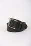 4.5 cm Black Faux Belt - 2
