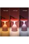 Mushroom LED Table Lamp, Touch Dimmable USB Rechargeable Night Light for Bedroom & Living Room - 7