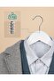 MOONCEE 20 PCs White Wooden Hangers - Non Slip Wood Clothes Hanger for Suits, Pants Hanger, 360° Sw - 4