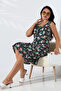Sleeveless Tie Collar Combed Cotton Dress 629Pk - 5