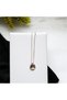 Aurastone Amethyst Natural Stone Tree of Life Steel Necklace - 2