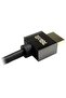 G&BL 40009 4K HDMI Slim Gold Plated Ethernet Cable 1.5m, Black - 2